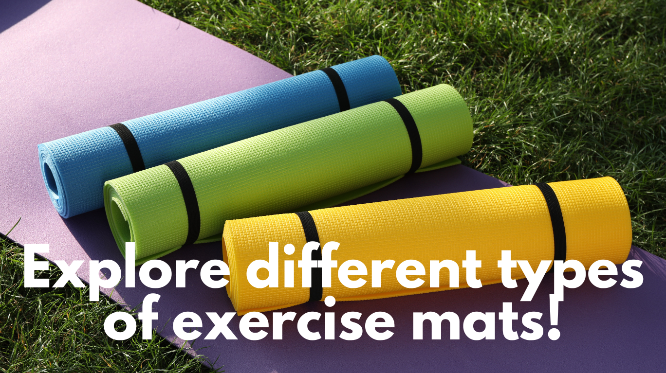 different types of exercise mats