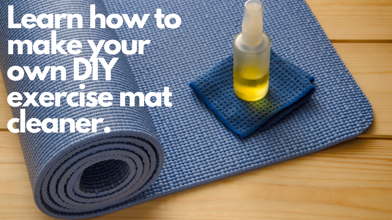 DIY exercise mat cleaner
